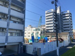 11月9日マンション現地風景②